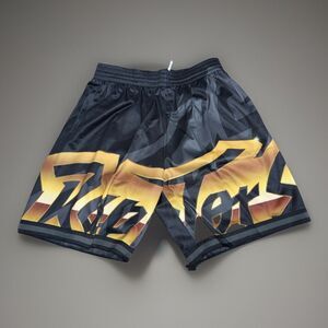 Mitchell & Ness Toronto Raptors Big Face 4.0 Basketball Shorts Men’s Size Large